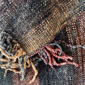 Guatemalan Handwoven Fall-colored Scarf